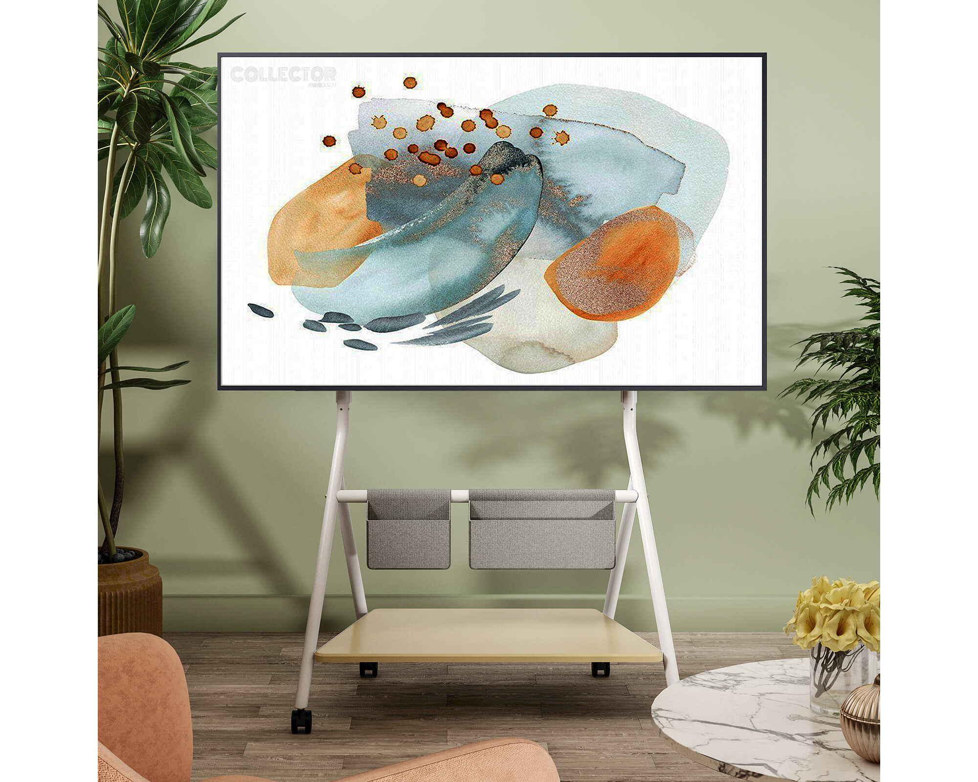 Collector TC78 TV-standaard met wielen