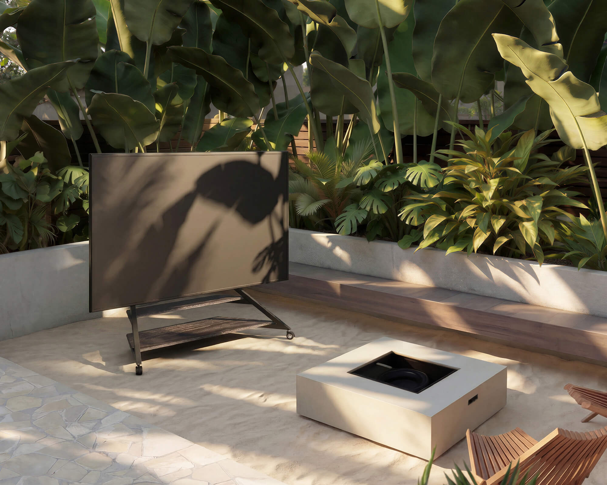 Outdoor TV Ständer Eiffel Serie