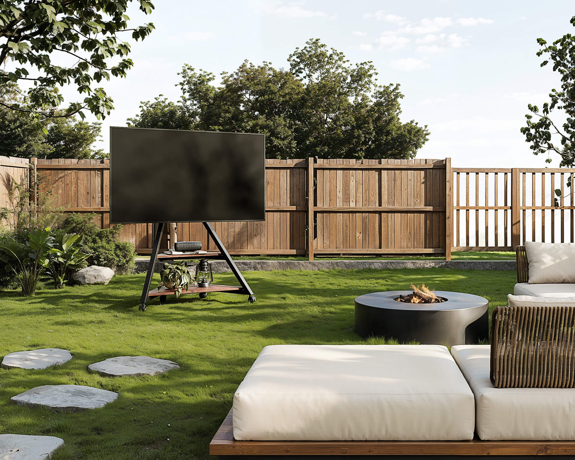 Outdoor TV Ständer Eiffel Serie