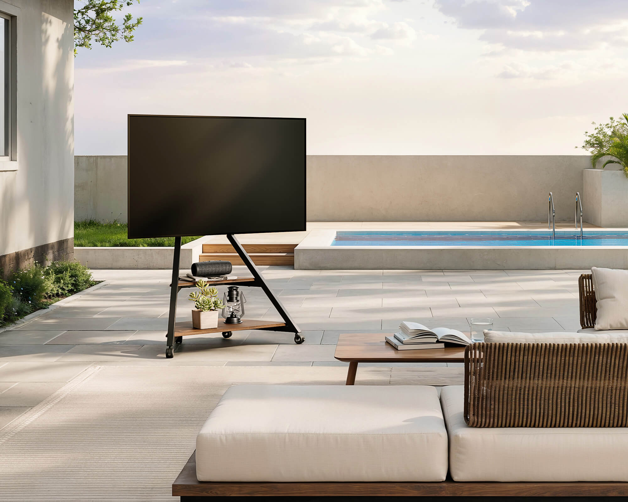 Outdoor TV Ständer Eiffel Serie