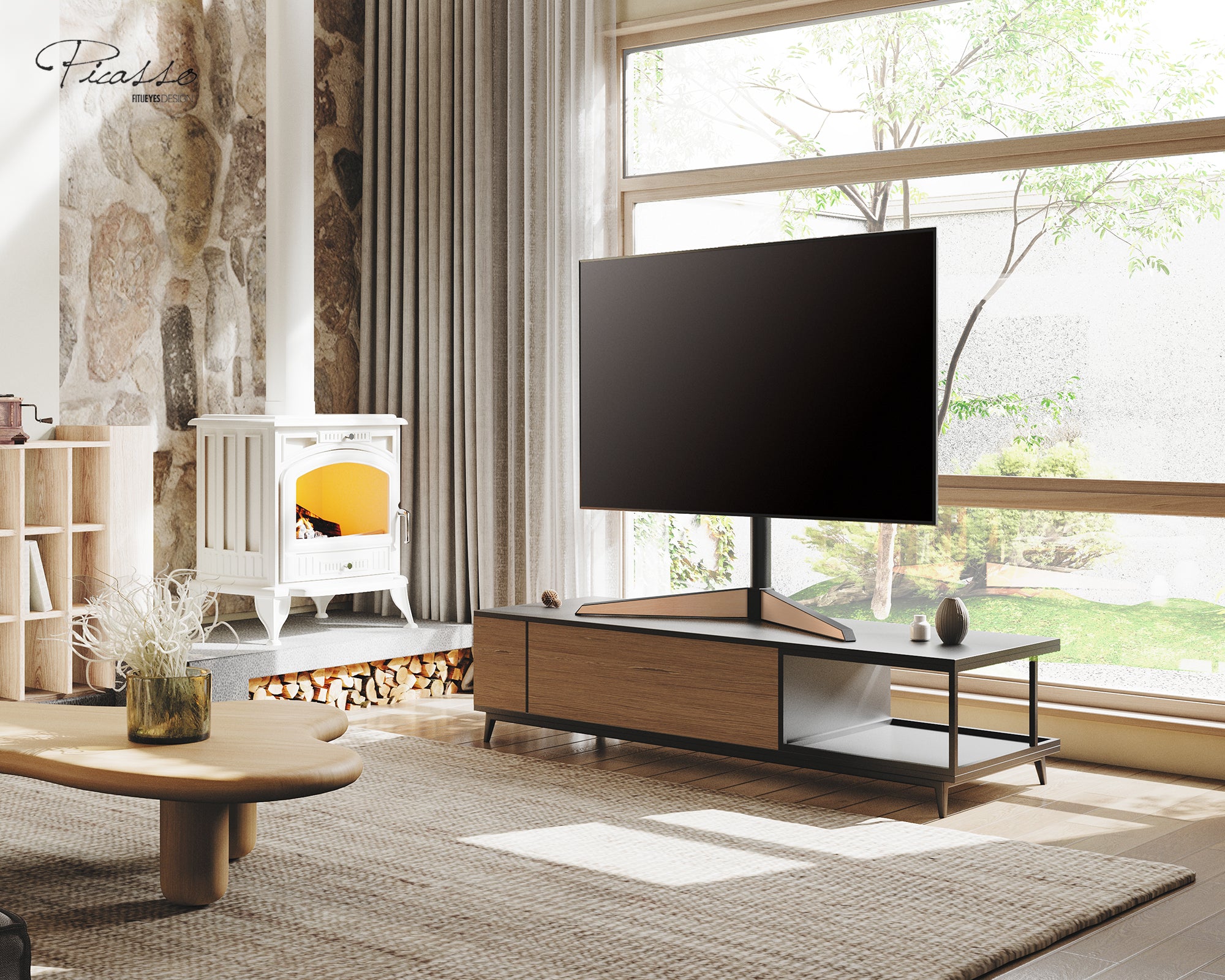 Picasso TT78 Supporto per tv da tavolo
