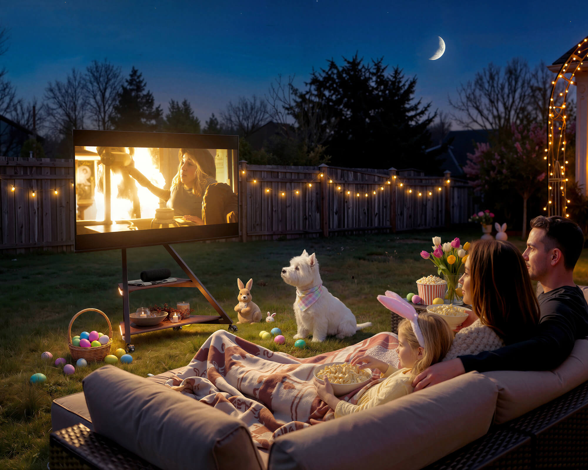 Oster Fernsehstaender Filmabend