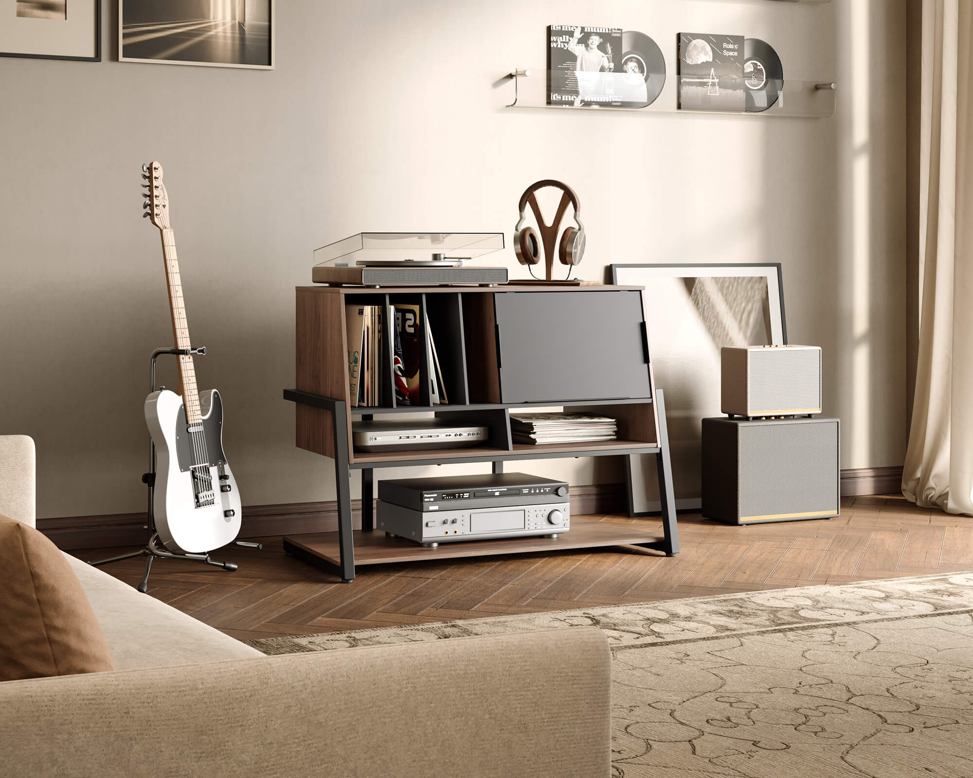 Eiffel RS10 Mueble HIFI con puerta
