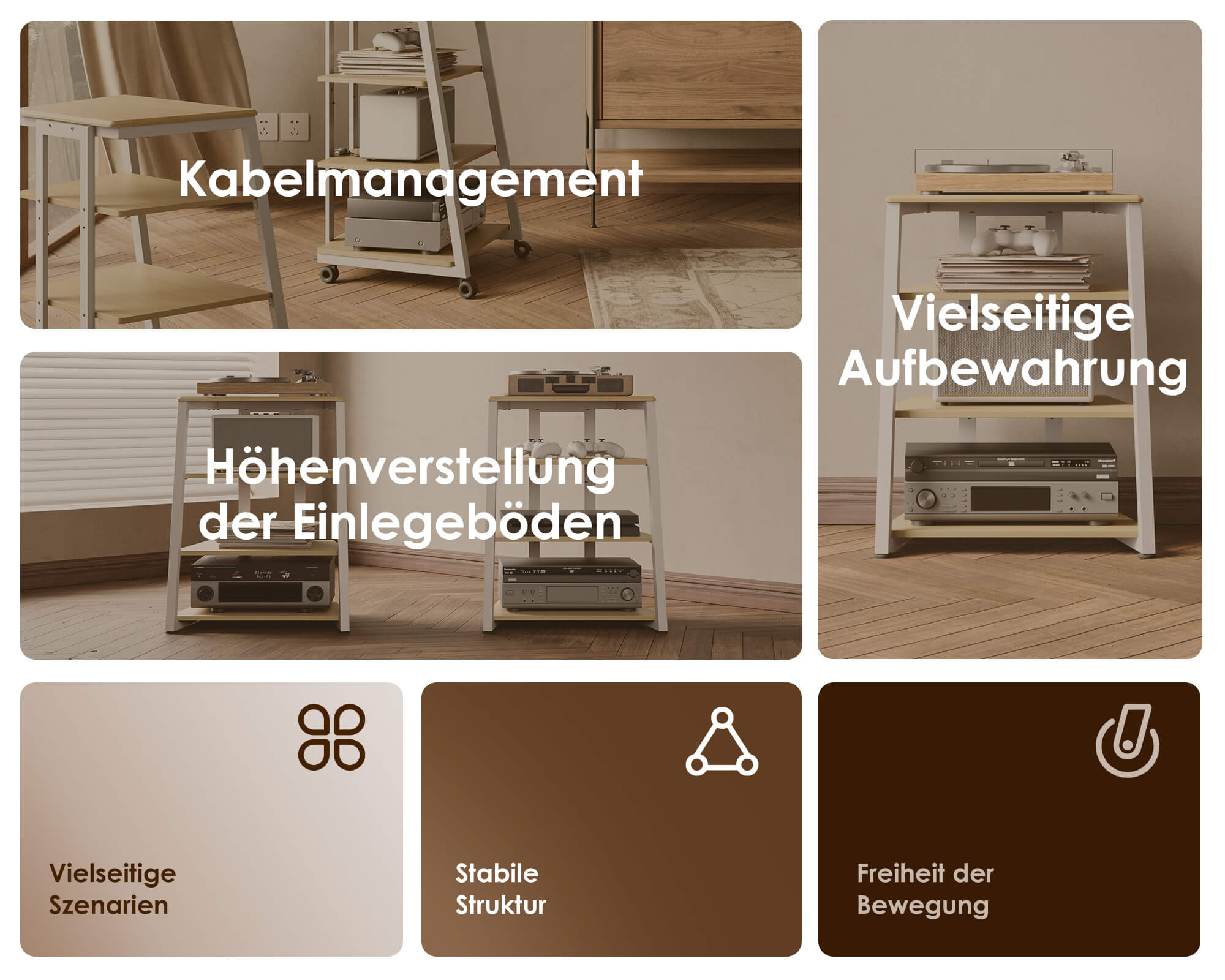 Eiffel AS07 Meuble HIFI