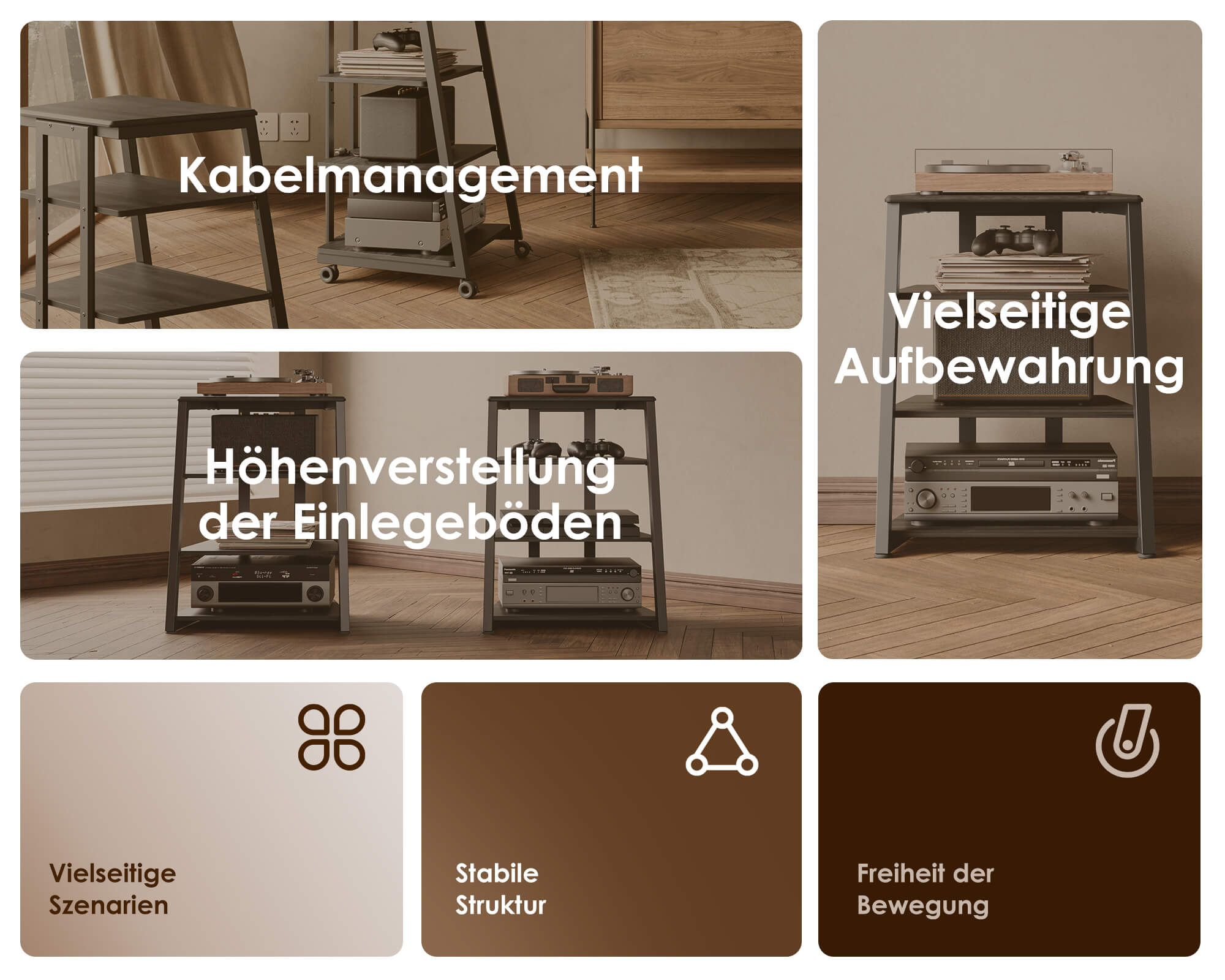 Eiffel AS07 Meuble HIFI