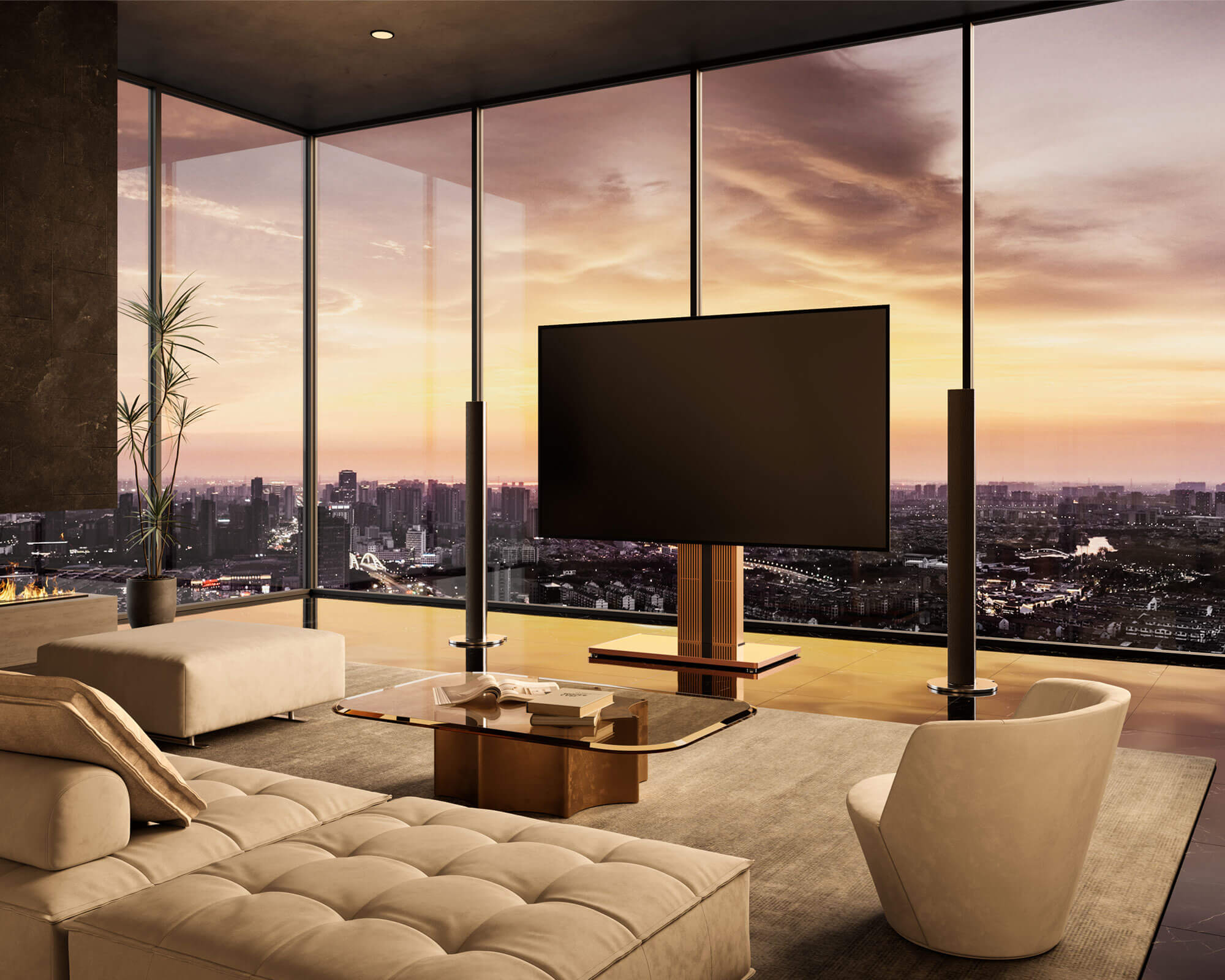 Cantor FT100 Floor TV Stand