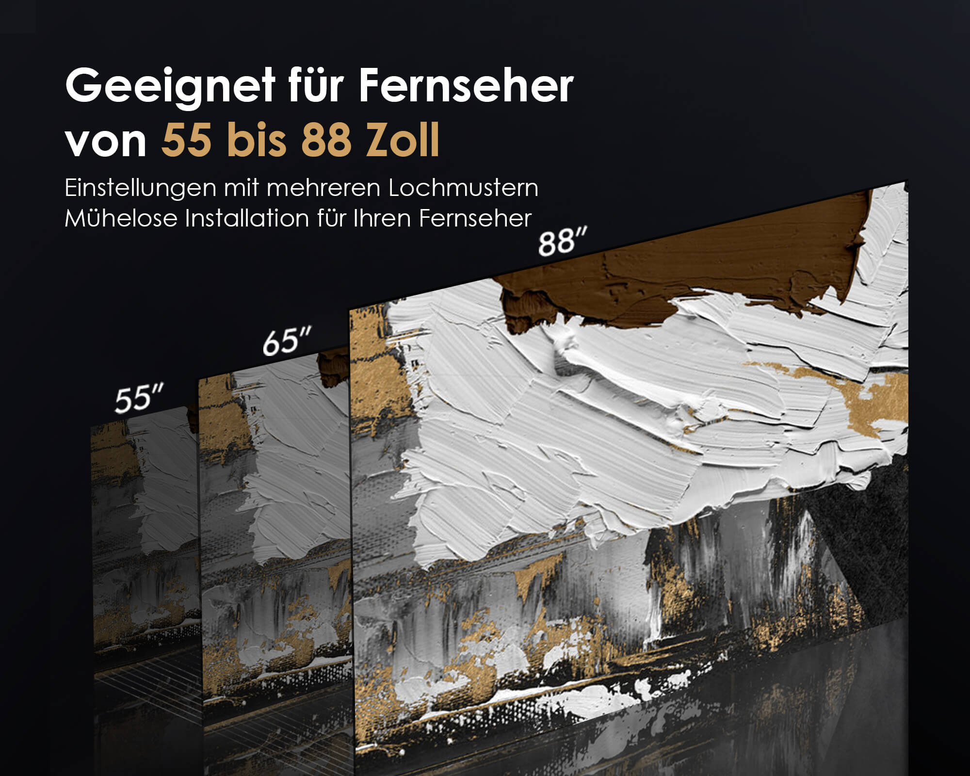 Eiffel V2 TT88 Supporto per tv da tavolo