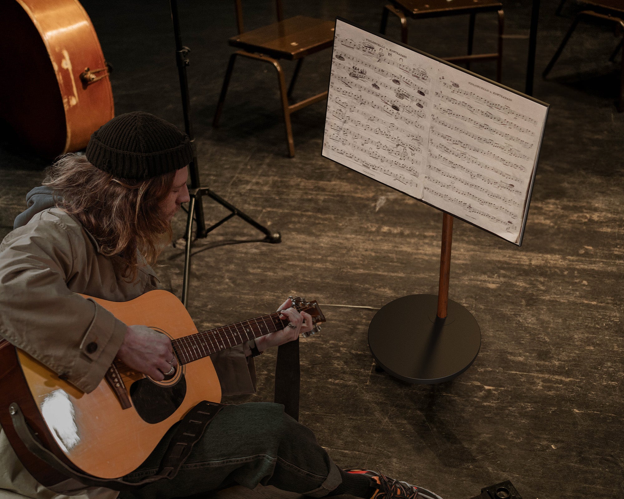 Master V2 Pro FT48 Support TV à Roulettes