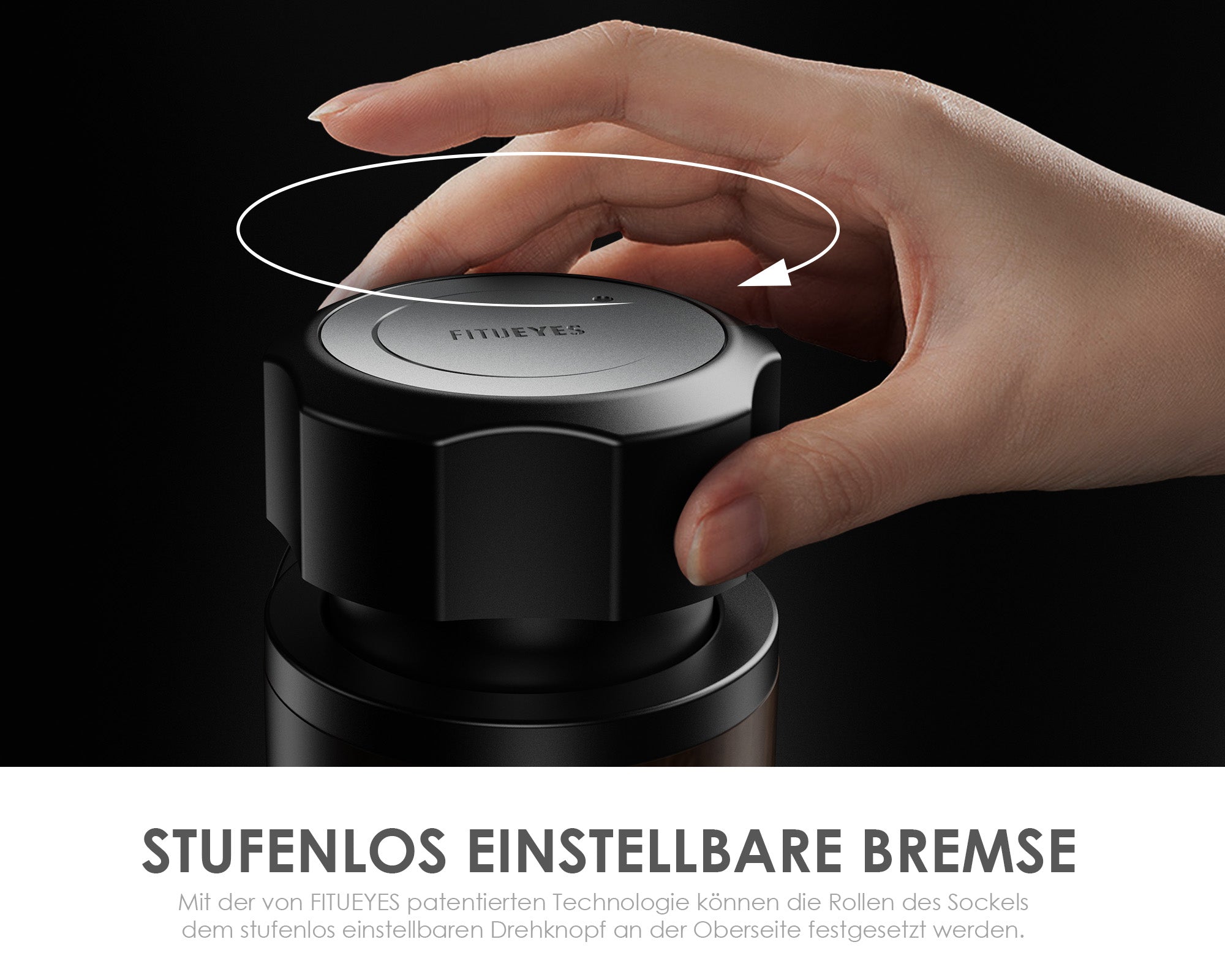Master V2 PRO FT48 Supporto tv da terra con ruote
