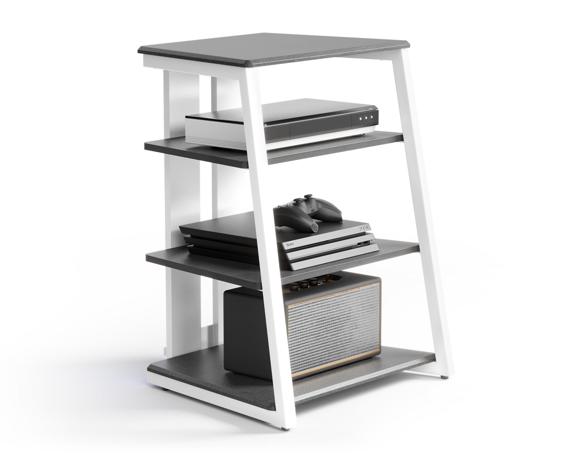 eiffel as 07 meuble hifi blanc