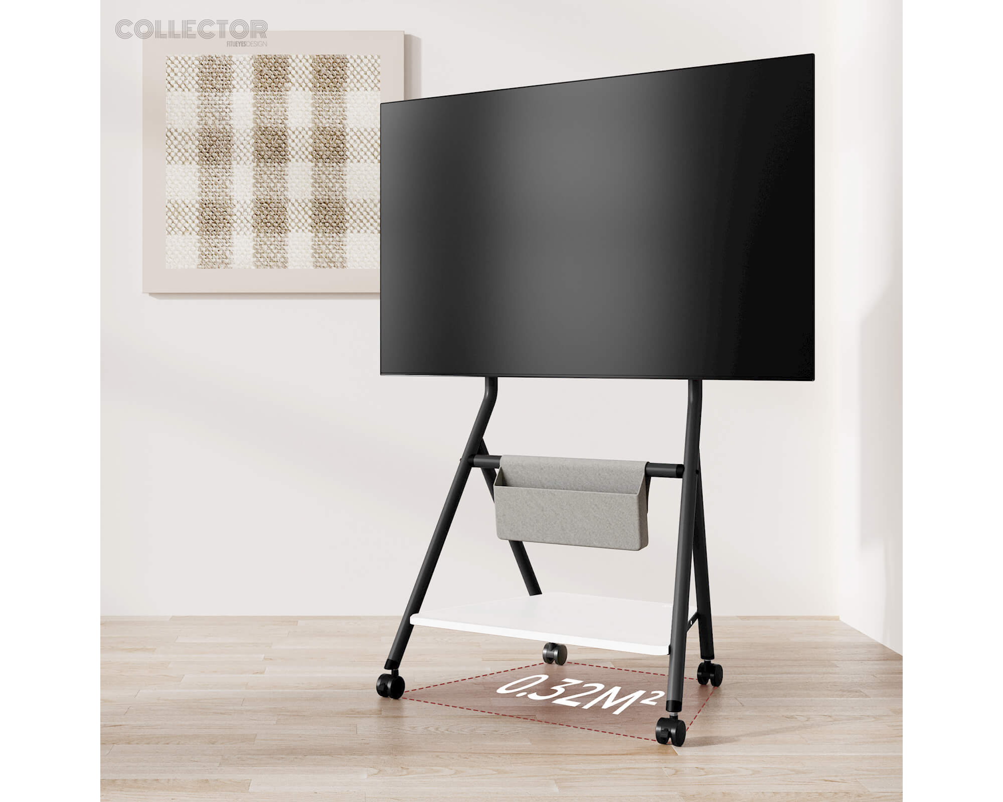 Collector TC65 TV-standaard met wielen