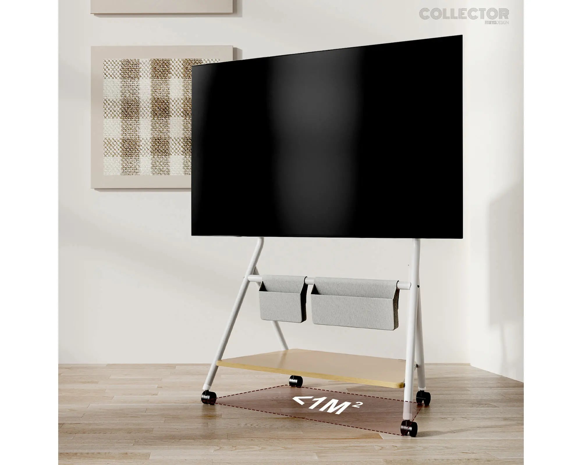 Collector TC78 Support TV à Roulettes