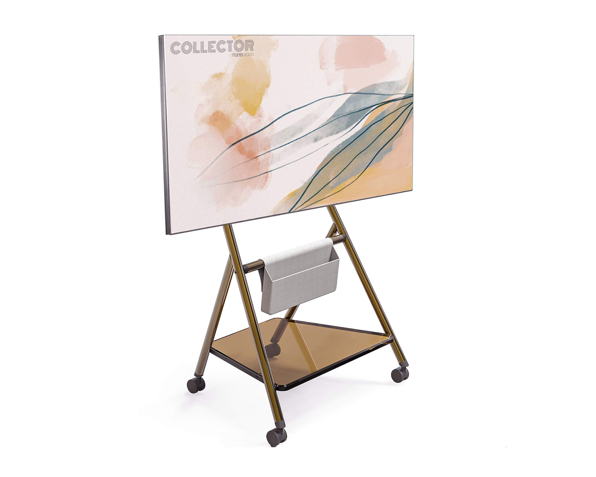 Collector TC65 Supporto tv da terra con ruote