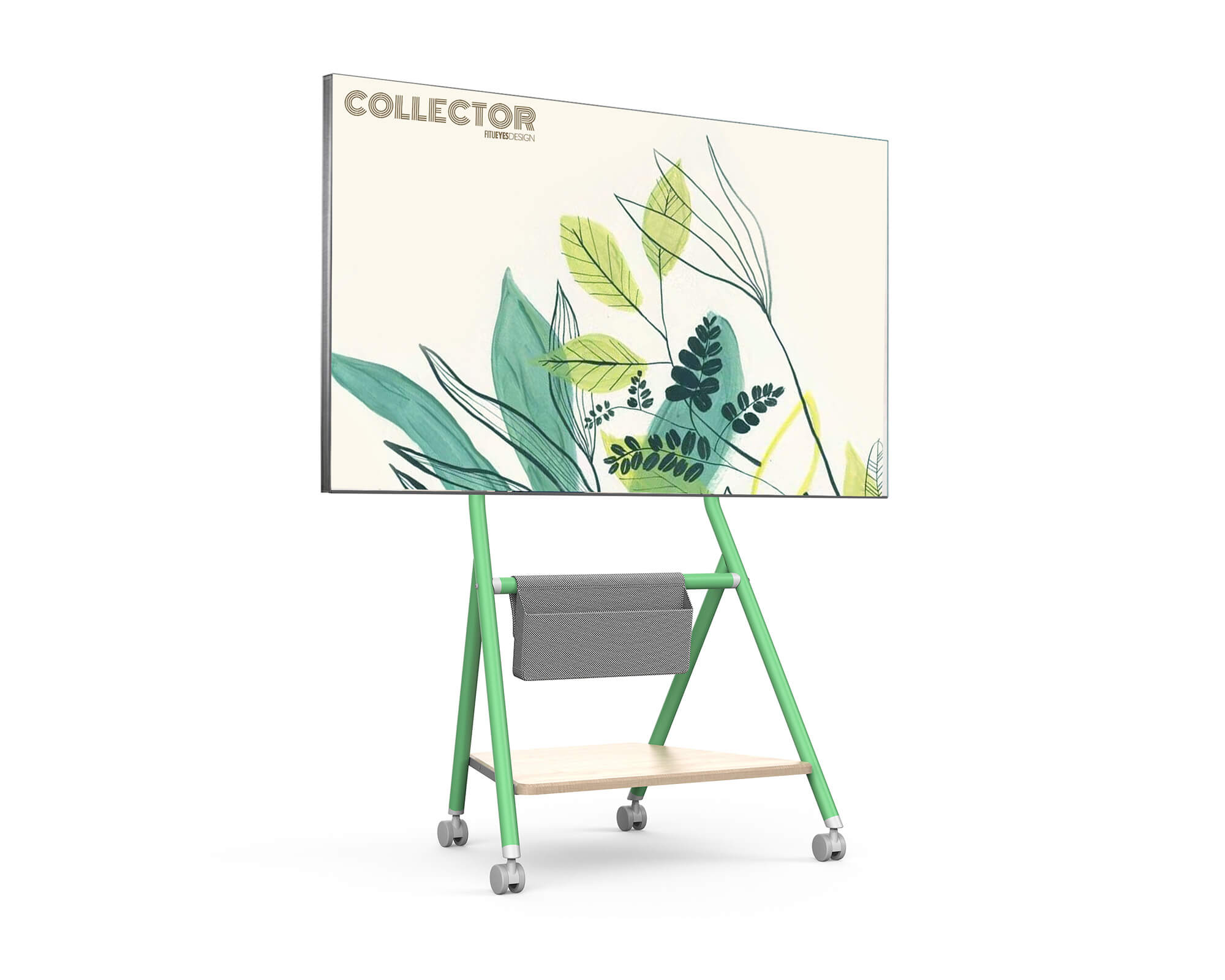 Collector TC65 Supporto tv da terra con ruote