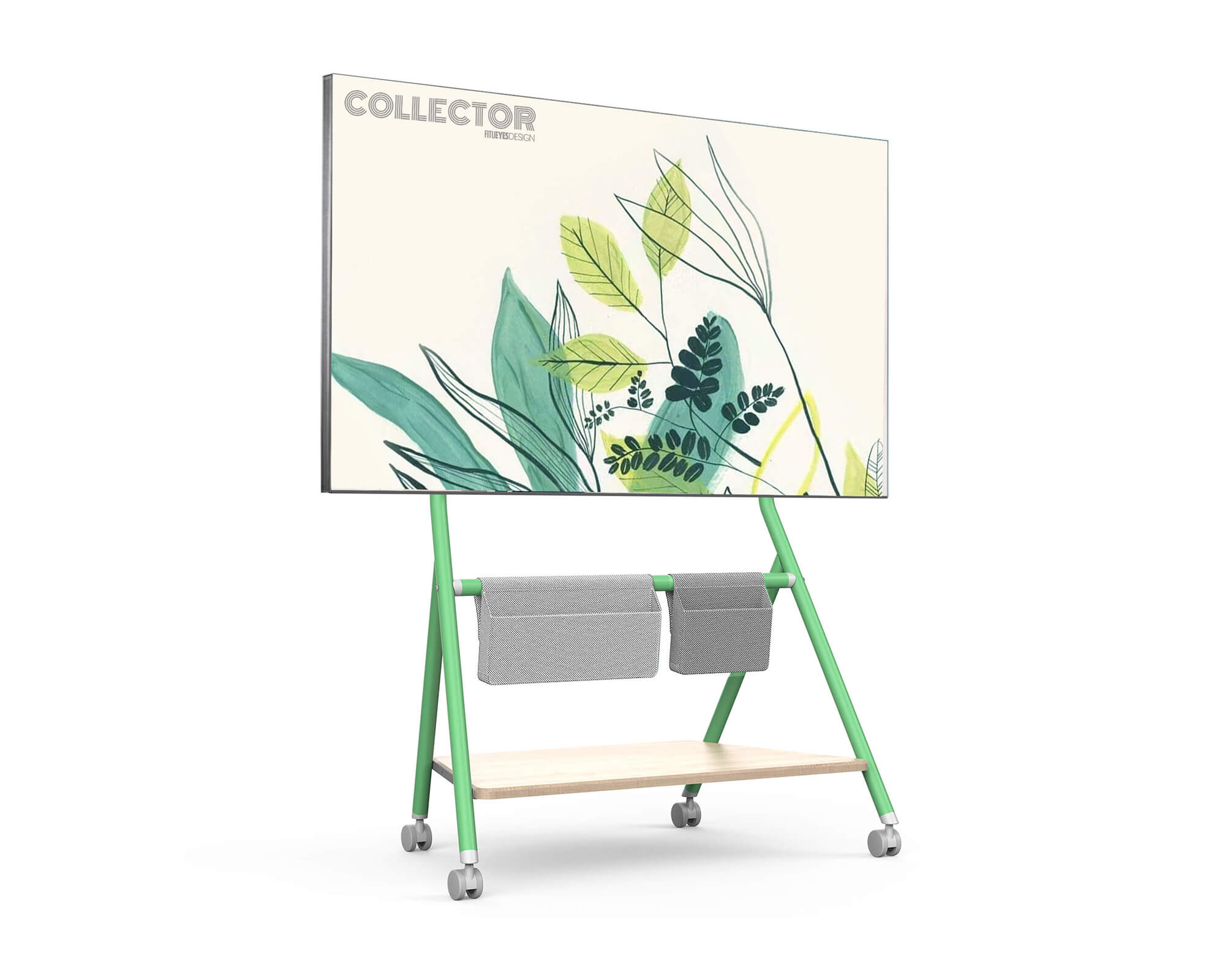 Collector TC78 Supporto tv da terra con ruote