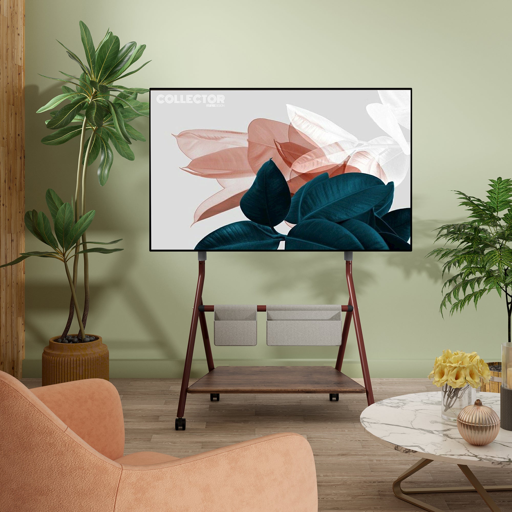 Collector TC78 TV-standaard met wielen