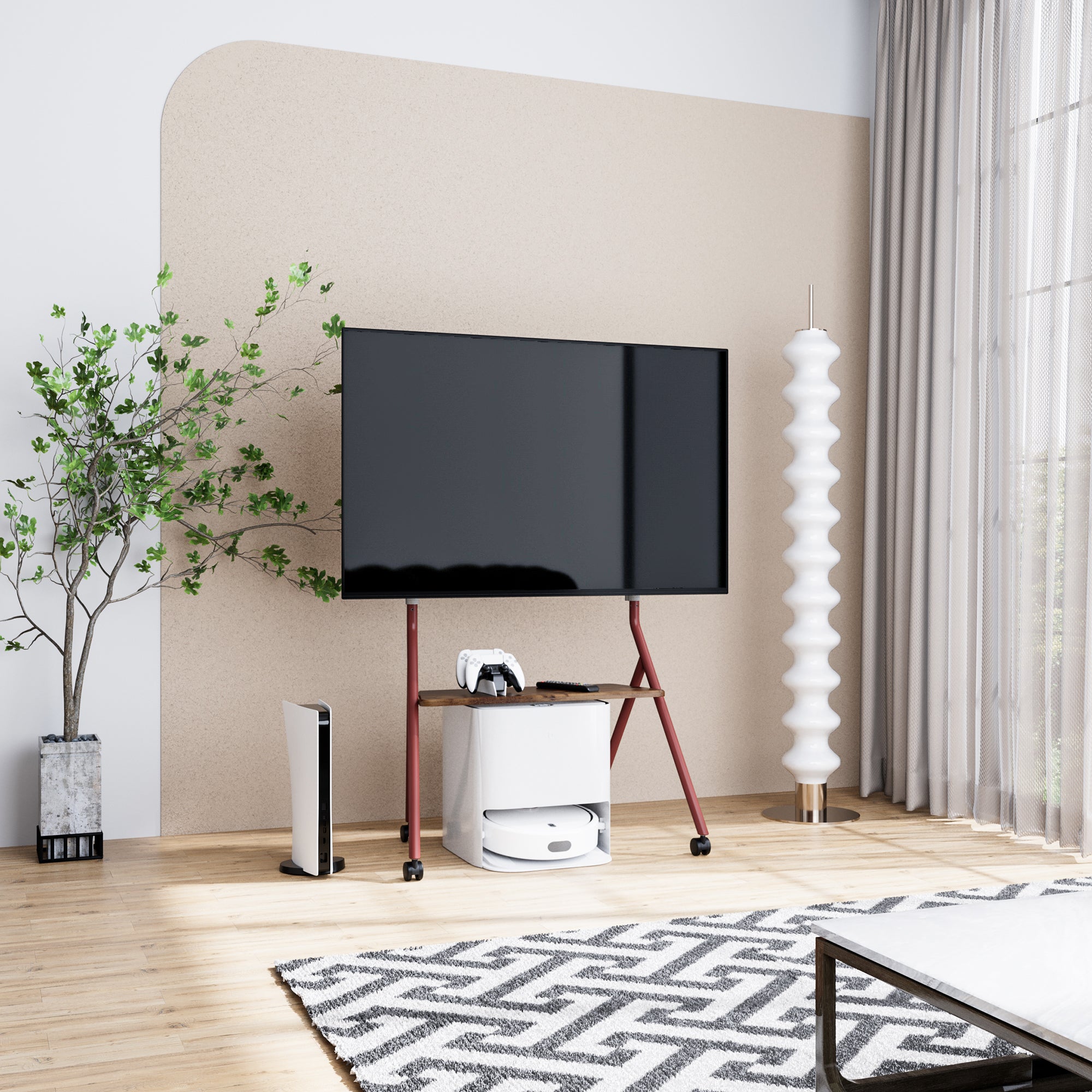 Collector TC78 TV-standaard met wielen