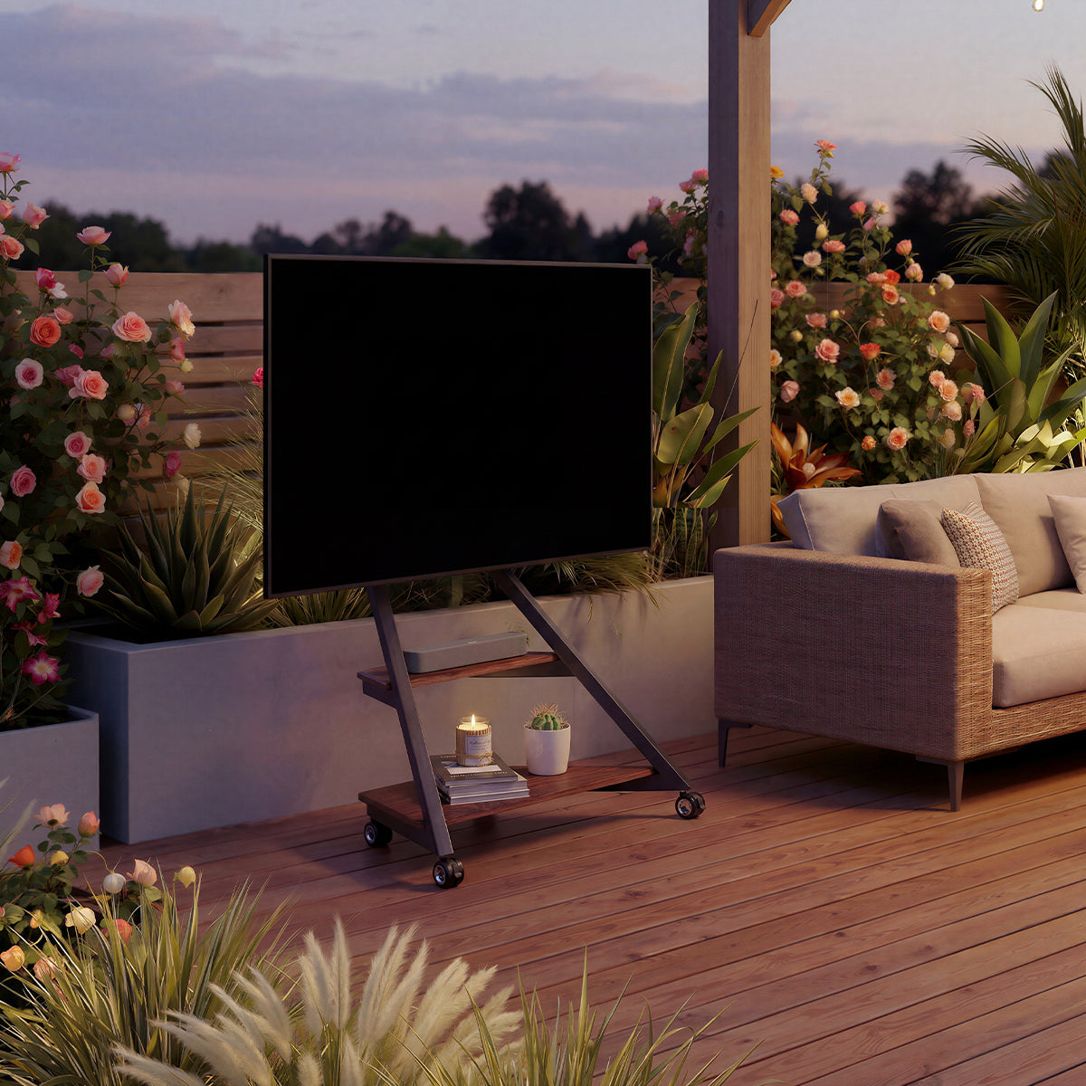 FITUEYES outdoor tv stands