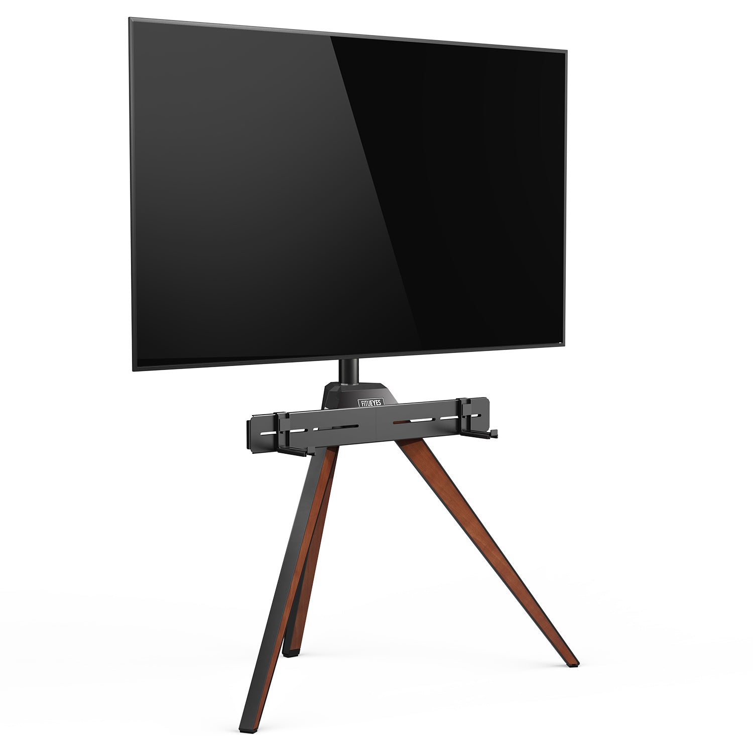 Picasso TV-Ständer aus Nussbaum mit Soundbar-Halterung 