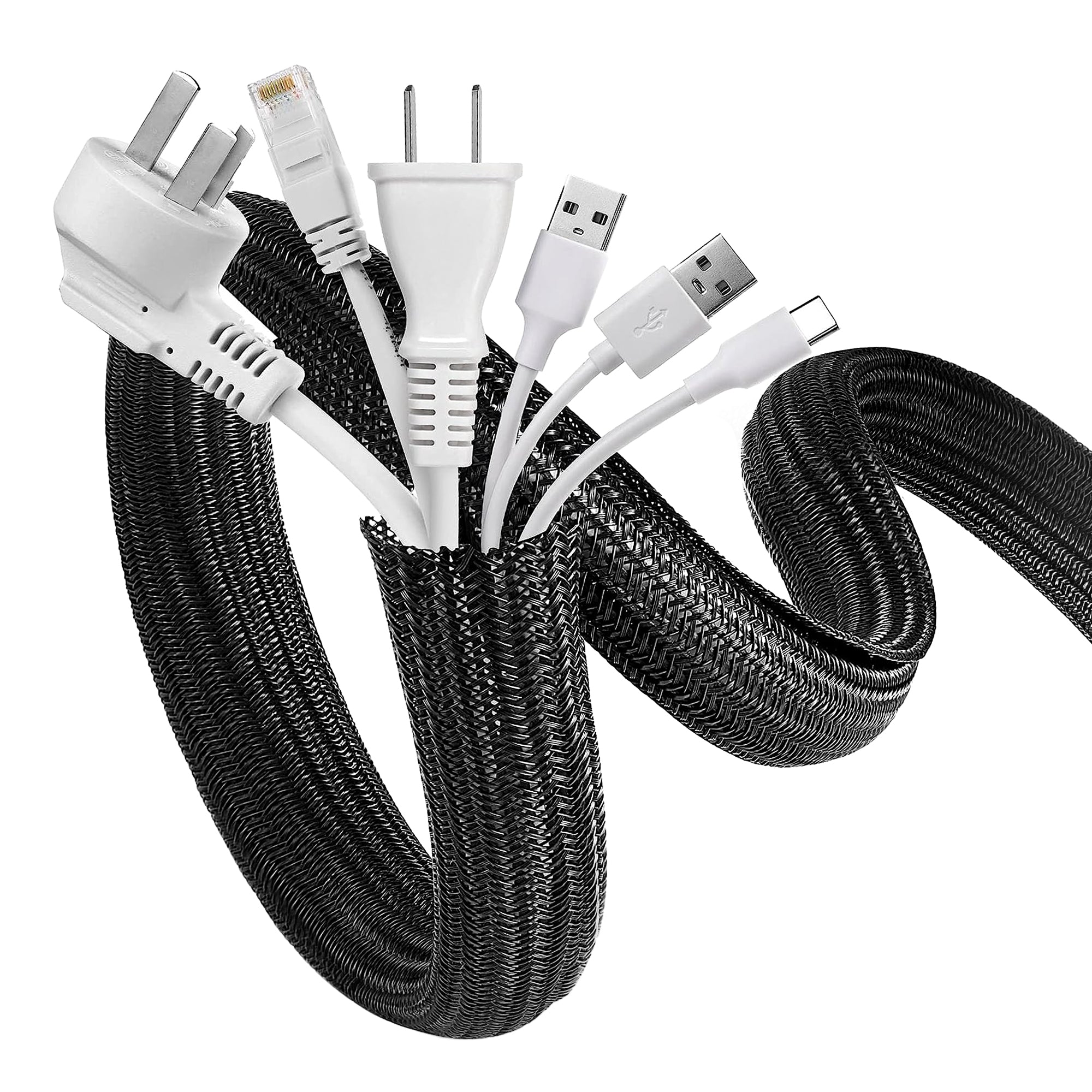 TV Cable Management | 2M/6.5FT Φ32mm