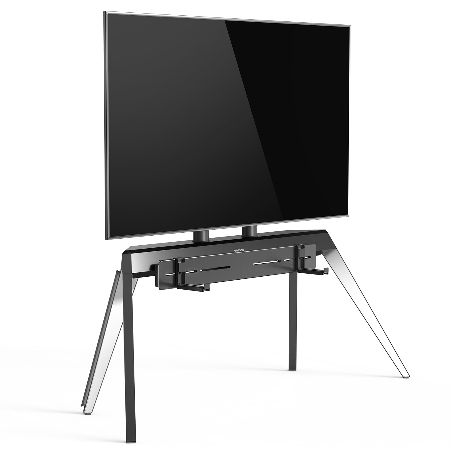 Weißer Picasso FT88 TV-Ständer mit Soundbar-Halterung