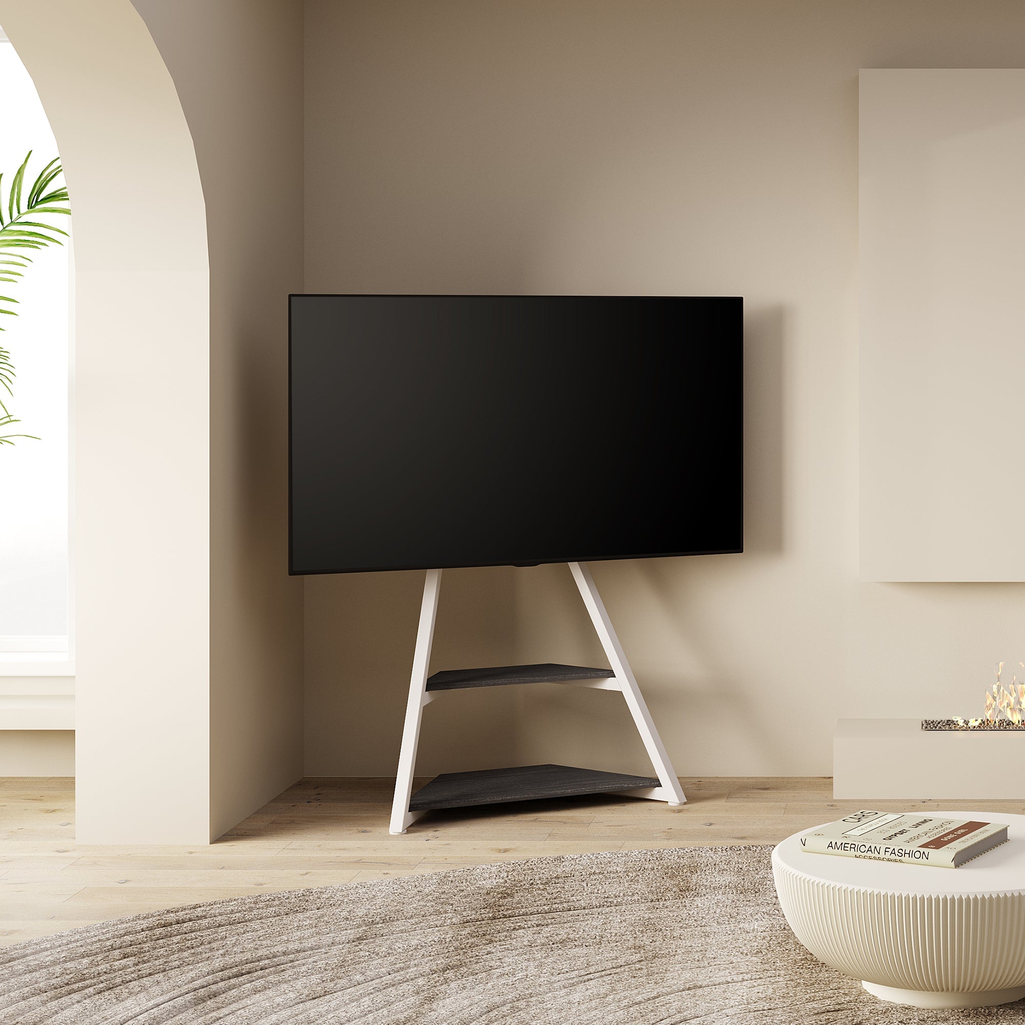 EIFFEL<br>Soporte de TV con Ruedas 32"-100"