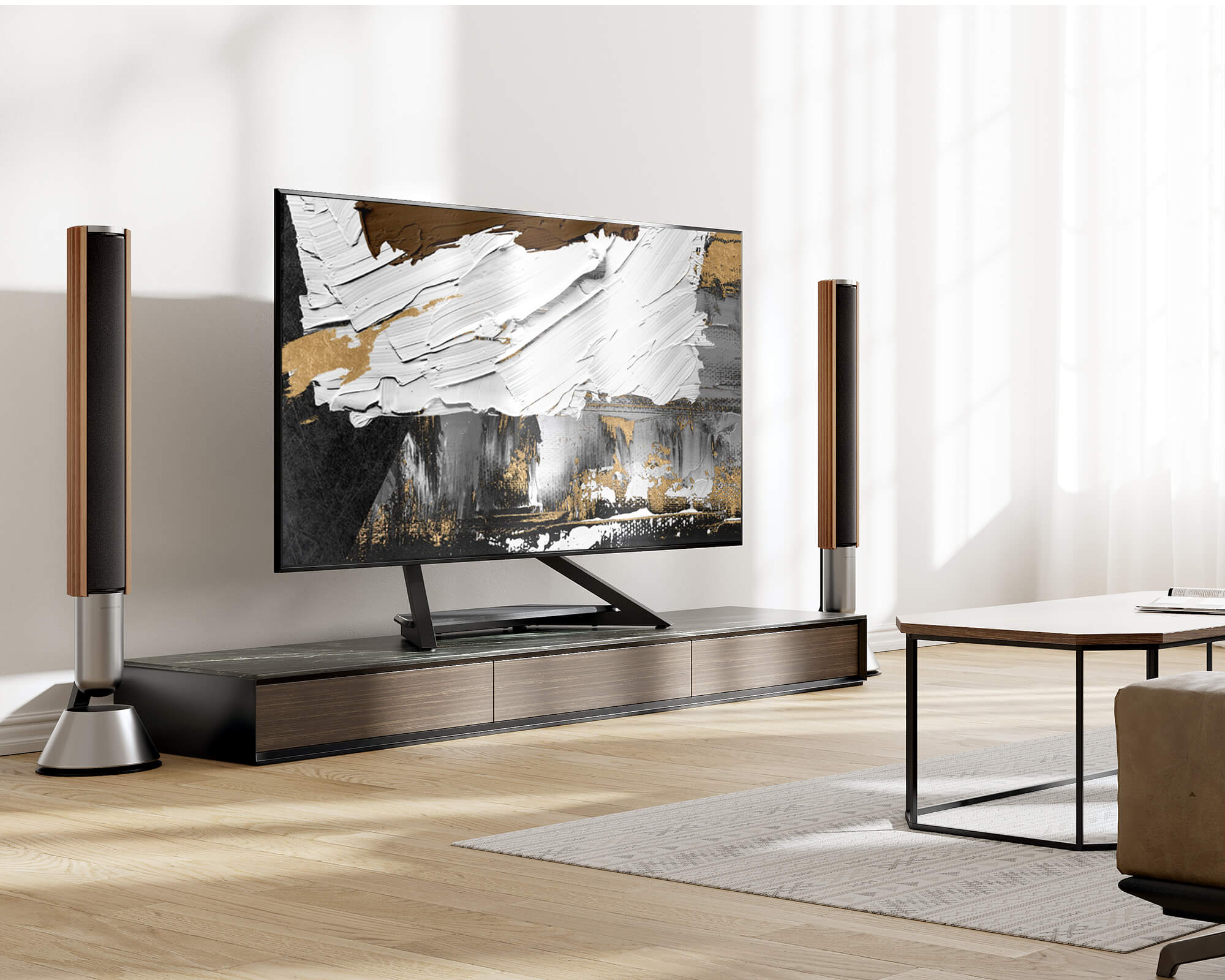 EIFFEL V2 TT88 <br>Support TV sur Table