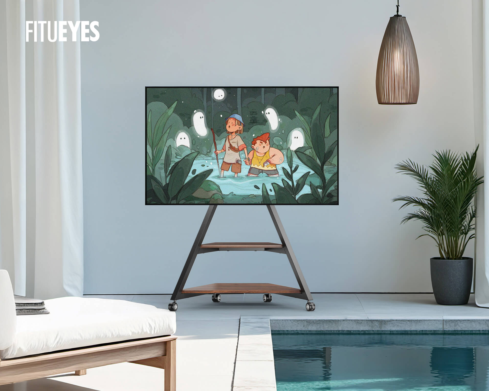 Outdoor tv-standaard Eiffel Serie