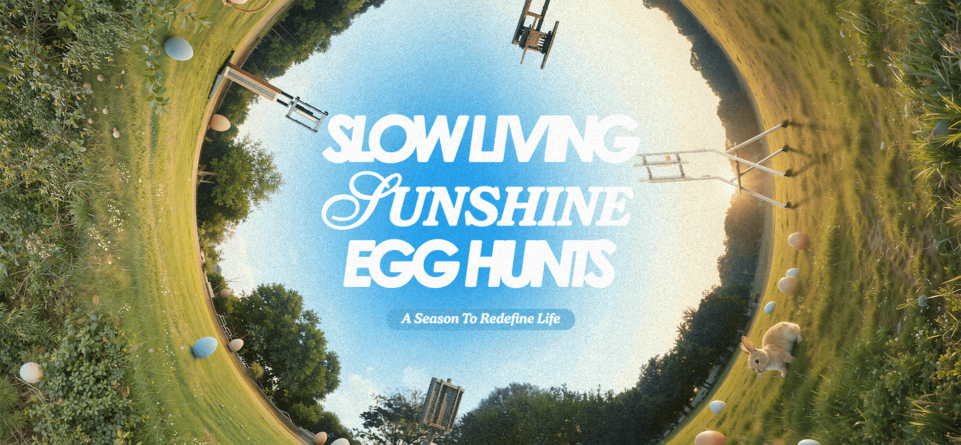 FITUEYES Ostern Outdoor TV Ständer