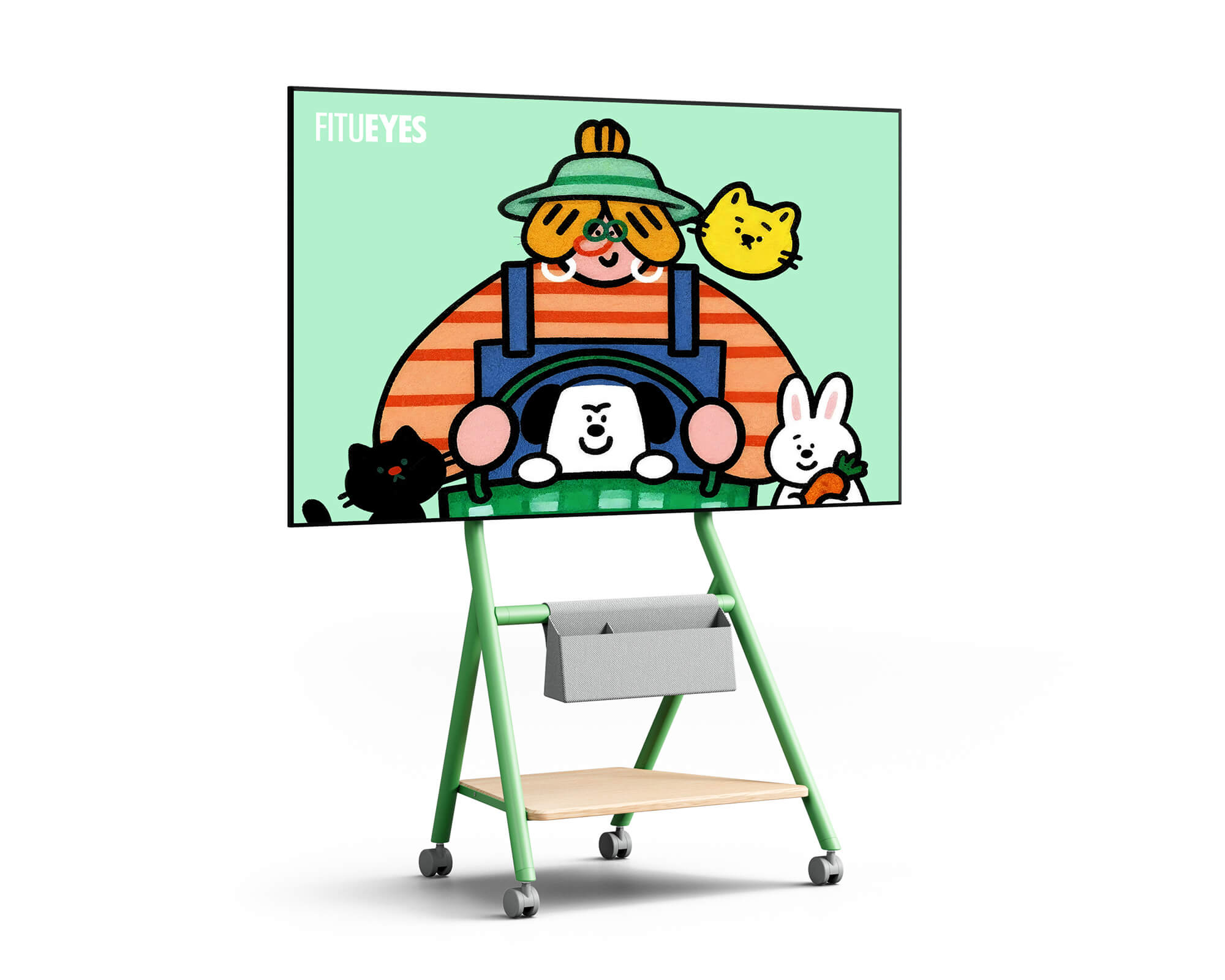 Collector TC65 TV-standaard met wielen