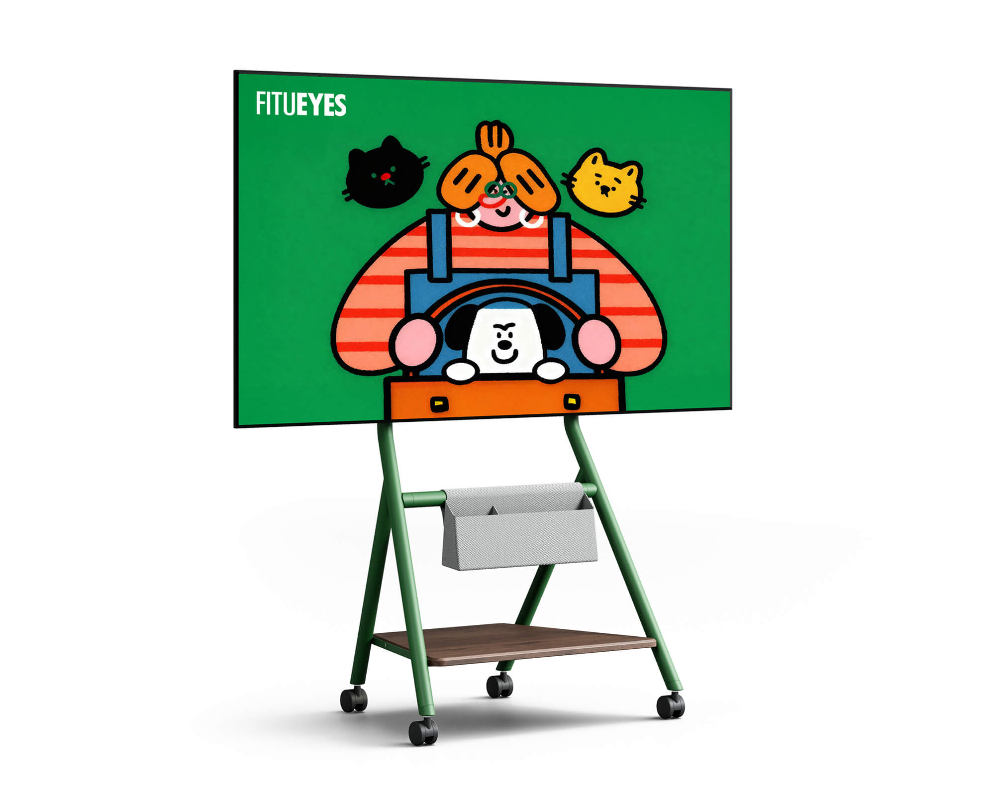 Collector TC65 TV-standaard met wielen