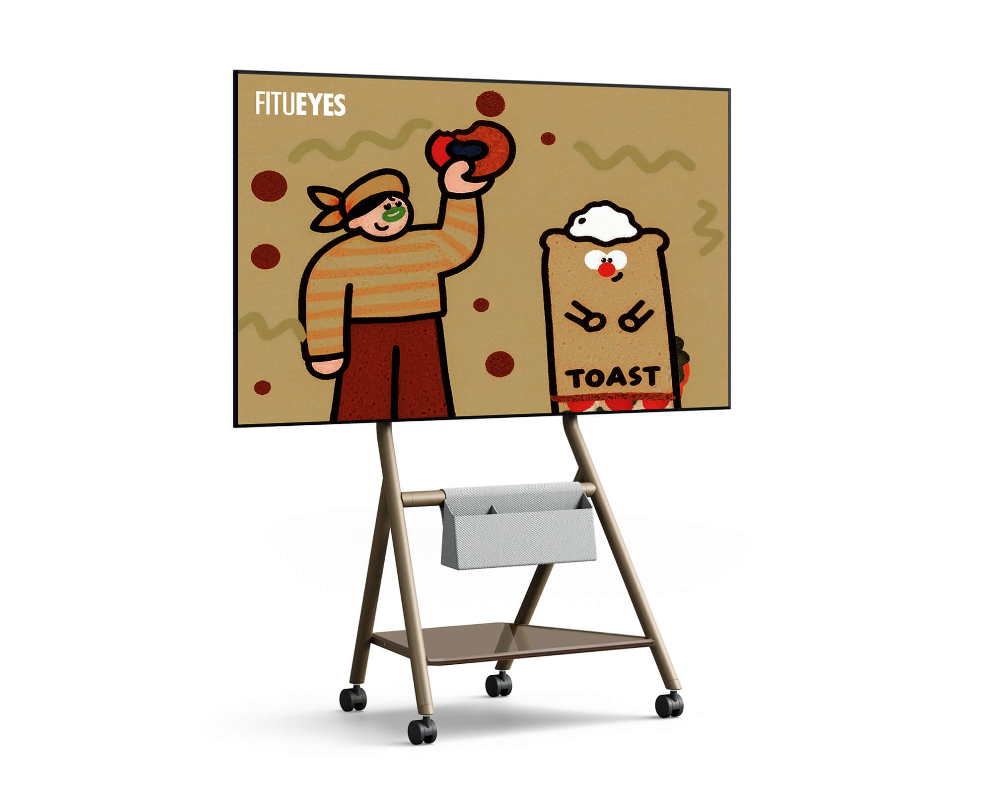 Collector TC65 TV-standaard met wielen