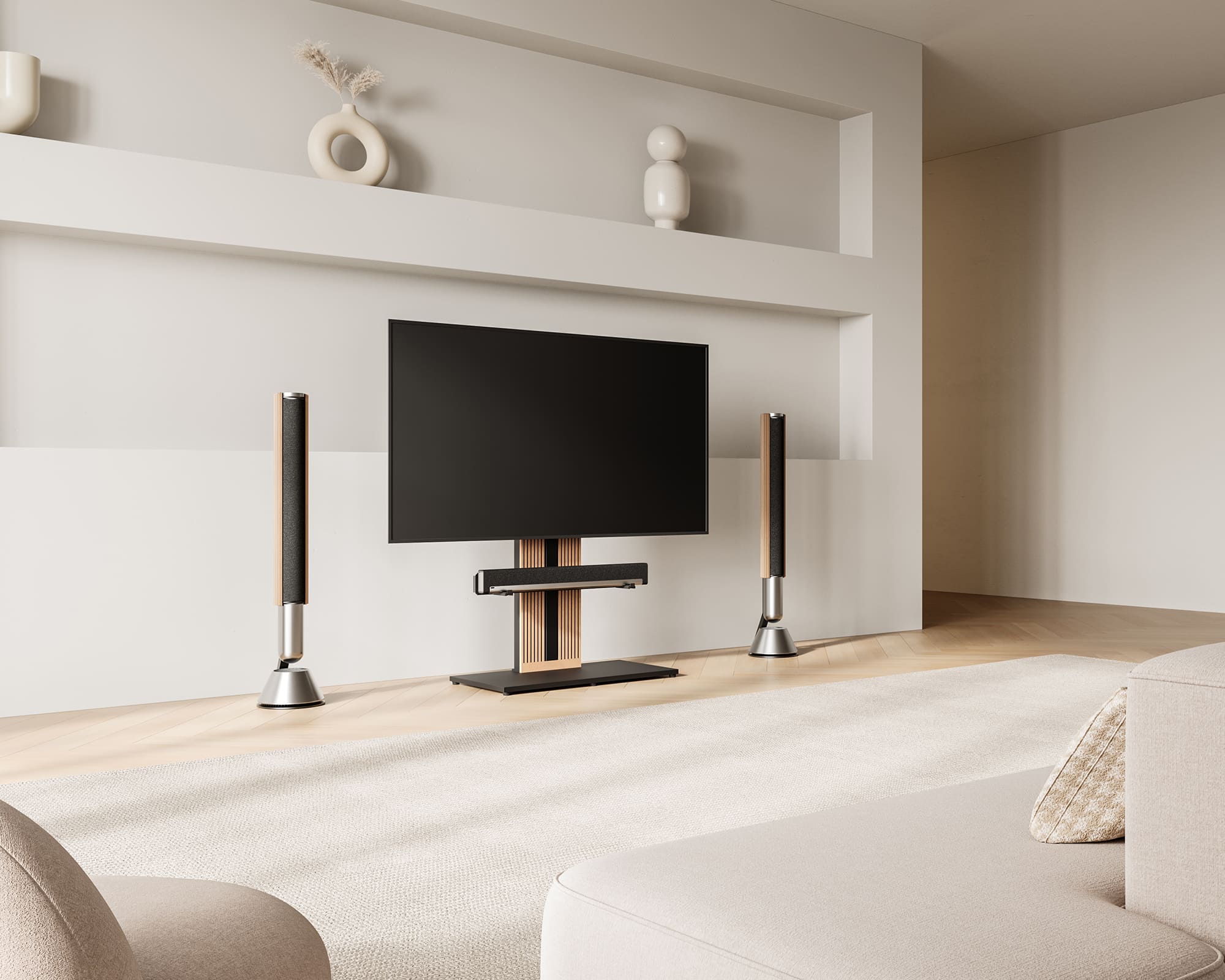 ZEN<br>Soporte para barra de sonido