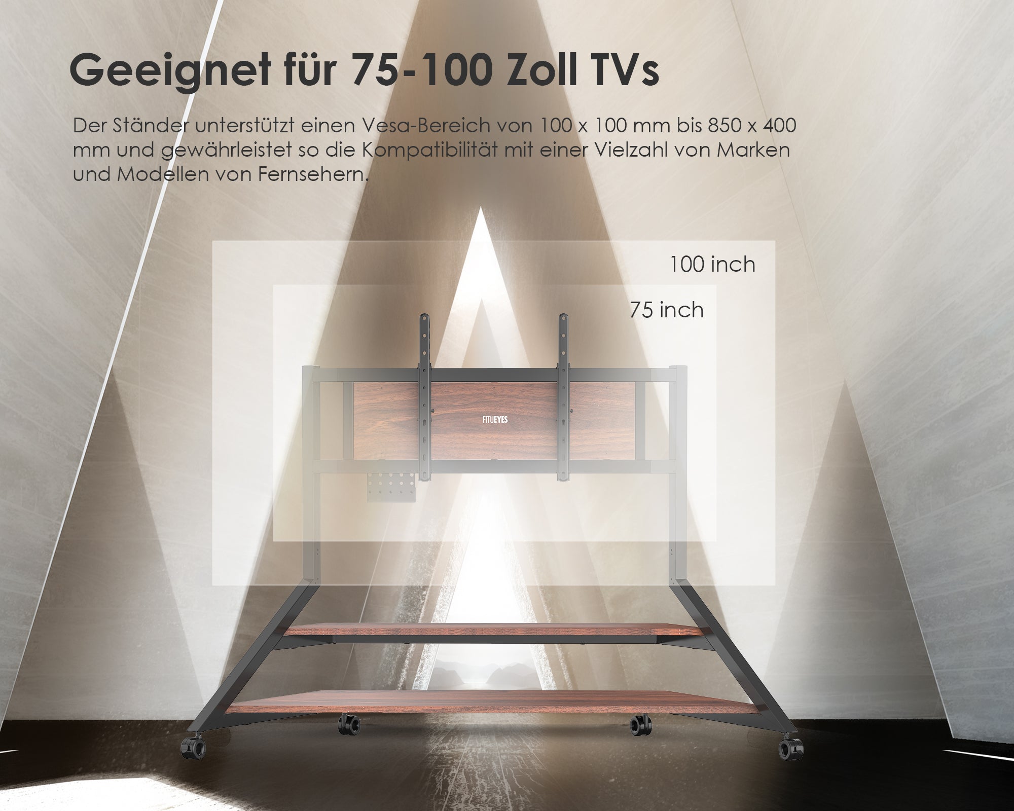 tv ständer für 75-100 Zoll-Eiffel V2 FT100