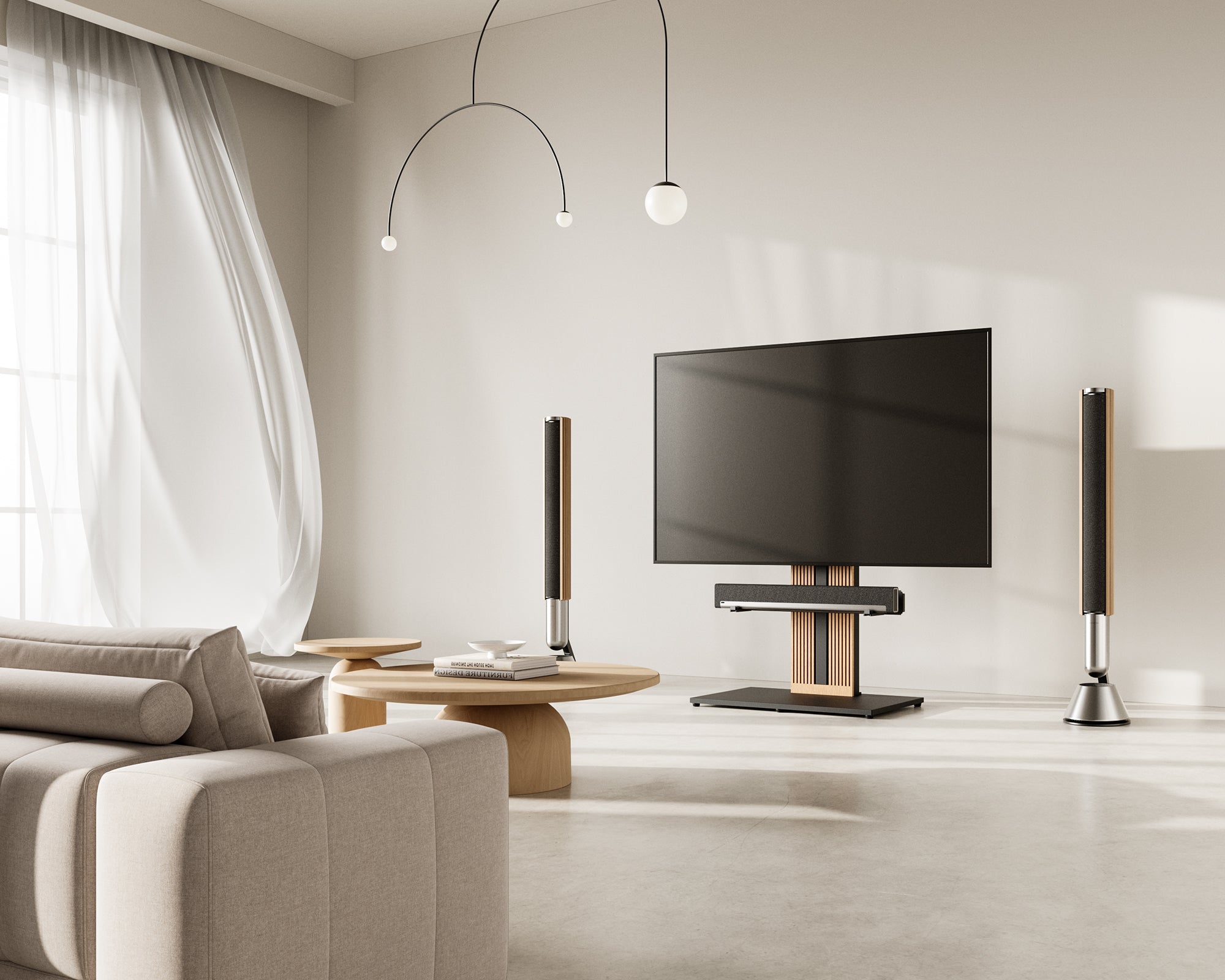 Zen/Cantor Soporte para barra de sonido