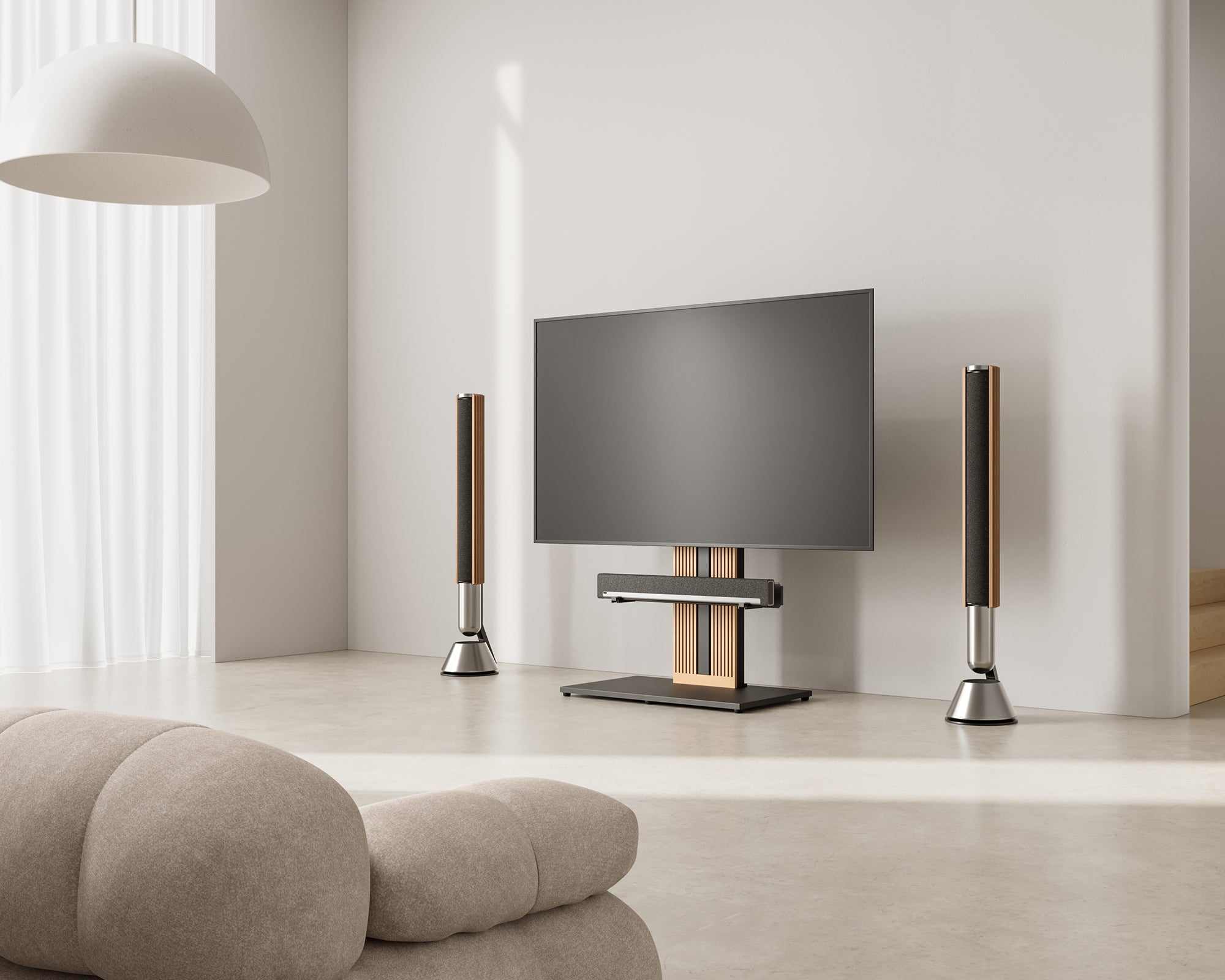 Zen/Cantor Soporte para barra de sonido